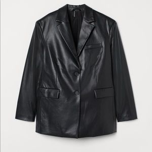 Faux Leather Jacket (H&M)